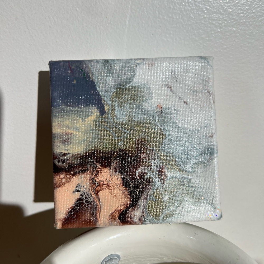 Mini Fluid Art Piece